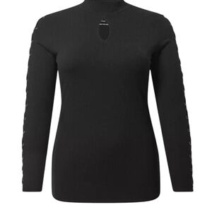 Black Super Soft Long Sleeve Women's Top